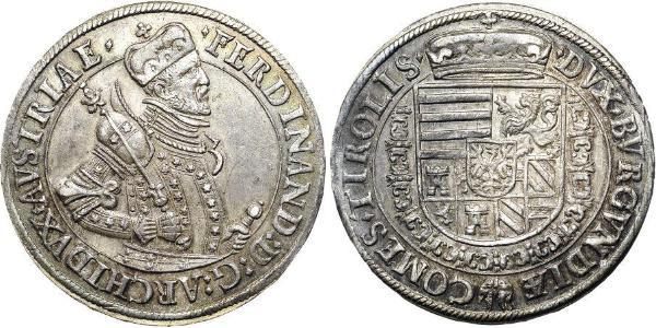 1 Thaler Holy Roman Empire (962-1806) Silver Ferdinand II, Holy Roman Emperor  (1578 -1637)