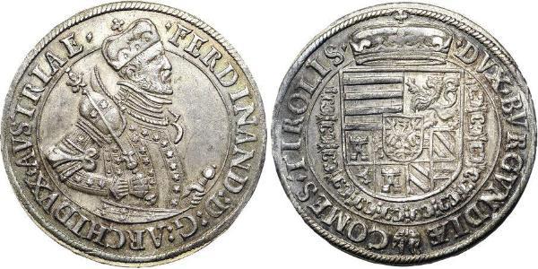 1 Thaler Holy Roman Empire (962-1806) Silver Ferdinand II, Holy Roman Emperor  (1578 -1637)