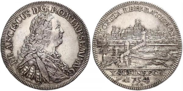 1 Thaler Holy Roman Empire (962-1806) Silver Francis I, Holy Roman Emperor (1708-1765)