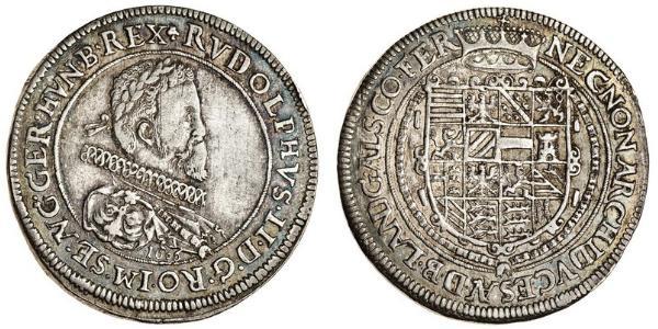 1 Thaler Holy Roman Empire (962-1806) Silver Rudolf II, Holy Roman Emperor (1552 - 1612)