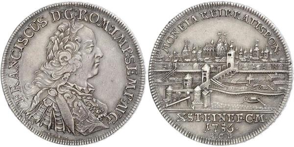 1 Thaler Holy Roman Empire (962-1806) Silver Francis I, Holy Roman Emperor (1708-1765)