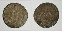 1 Thaler Imperial City of Augsburg (1276 - 1803) Silver Ferdinand II, Holy Roman Emperor  (1578 -1637)