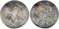 1 Thaler Imperial City of Augsburg (1276 - 1803) Silver Ferdinand III, Holy Roman Emperor (1608-1657)