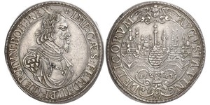 1 Thaler Imperial City of Augsburg (1276 - 1803) Silver Ferdinand III, Holy Roman Emperor (1608-1657)