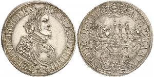 1 Thaler Imperial City of Augsburg (1276 - 1803) Silver Ferdinand III, Holy Roman Emperor (1608-1657)