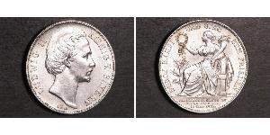 1 Thaler Kingdom of Bavaria (1806 - 1918) Silver Ludwig II of Bavaria (1845 – 1886)