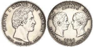 1 Thaler Kingdom of Bavaria (1806 - 1918) Silver 