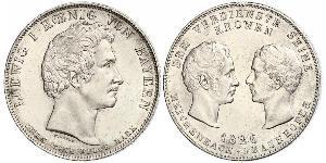 1 Thaler Kingdom of Bavaria (1806 - 1918) Silver 