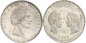 1 Thaler Kingdom of Bavaria (1806 - 1918) Silver 