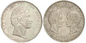 1 Thaler Kingdom of Bavaria (1806 - 1918) Silver 