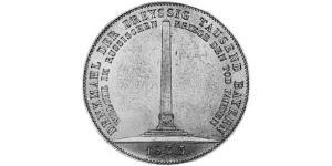 1 Thaler Kingdom of Bavaria (1806 - 1918) Silver Ludwig I of Bavaria (1786 – 1868)