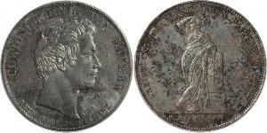 1 Thaler Kingdom of Bavaria (1806 - 1918) Silver Ludwig I of Bavaria (1786 – 1868)