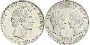 1 Thaler Kingdom of Bavaria (1806 - 1918) Silver 