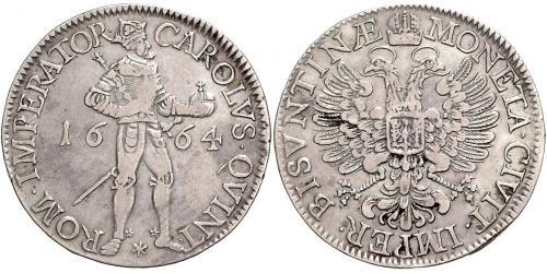 1 Thaler Kingdom of France (843-1791) Silver Charles V, Holy Roman Emperor (1500-1558)