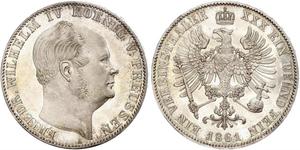 1 Thaler Kingdom of Prussia (1701-1918) Silver Frederick William IV of Prussia (1795 - 1861)