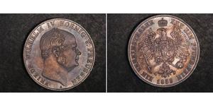 1 Thaler Kingdom of Prussia (1701-1918) Silver Frederick William IV of Prussia (1795 - 1861)