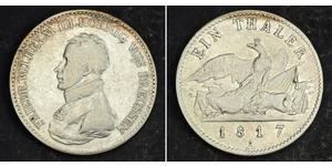 1 Thaler Kingdom of Prussia (1701-1918) Silver Frederick William III of Prussia (1770 -1840)