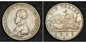 1 Thaler Kingdom of Prussia (1701-1918) Silver Frederick William III of Prussia (1770 -1840)