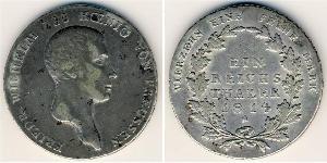 1 Thaler Kingdom of Prussia (1701-1918) Silver 