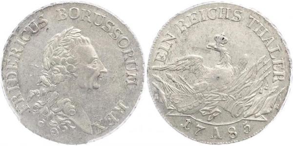 1 Thaler Kingdom of Prussia (1701-1918) Silver Frederick II of Prussia (1712 – 1786)