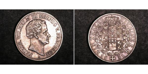 1 Thaler Kingdom of Prussia (1701-1918) Silver Frederick William III of Prussia (1770 -1840)