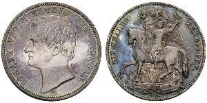 1 Thaler Kingdom of Saxony (1806 - 1918) Silver John of Saxony