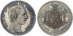 1 Thaler Liechtenstein Silver Johann II, Prince of Liechtenstein (1840-1929)