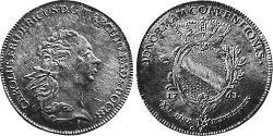 1 Thaler Margrave of Baden-Durlach (1535 - 1771) Silver 