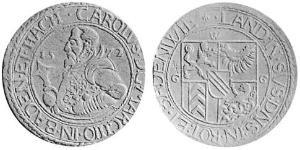 1 Thaler Margrave of Baden-Durlach (1535 - 1771) Silver 