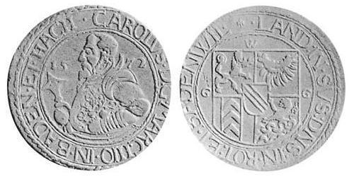 1 Thaler Margrave of Baden-Durlach (1535 - 1771) Silver 