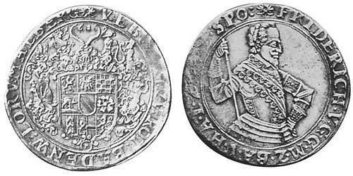 1 Thaler Margrave of Baden-Durlach (1535 - 1771) Silver 