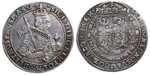 1 Thaler Polish-Lithuanian Commonwealth (1569-1795) Silver Sigismund III of Poland