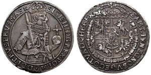 1 Thaler Polish-Lithuanian Commonwealth (1569-1795) Silver Sigismund III of Poland