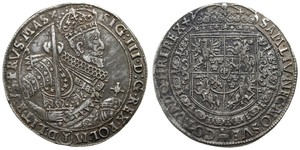 1 Thaler Polish-Lithuanian Commonwealth (1569-1795) Silver Sigismund III of Poland