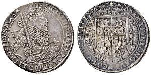 1 Thaler Polish-Lithuanian Commonwealth (1569-1795) Silver Sigismund III of Poland