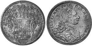 1 Thaler Principality of Ansbach (1398–1792) Silver 