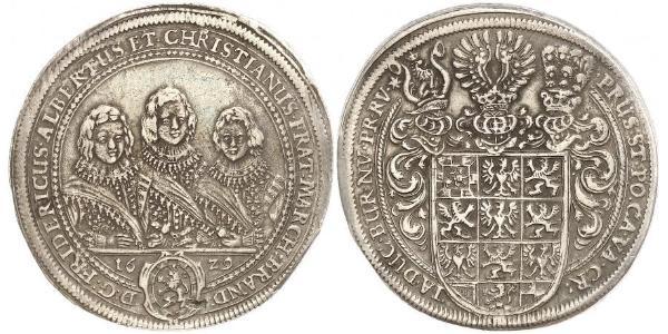 1 Thaler Principality of Ansbach (1398–1792) Silver 