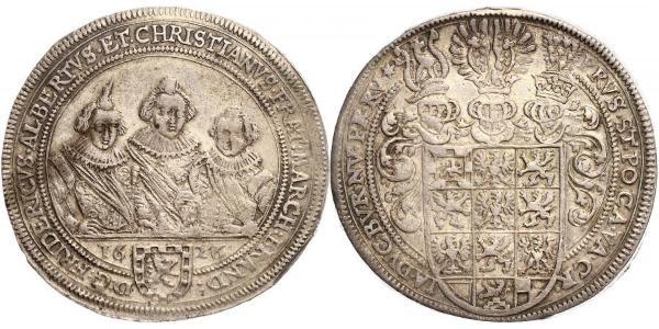1 Thaler Principality of Ansbach (1398–1792) Silver 