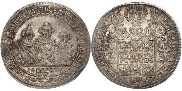 1 Thaler Principality of Ansbach (1398–1792) Silver 