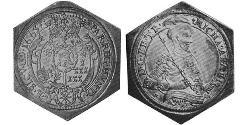 1 Thaler Principality of Transylvania (1571-1711) Silver 