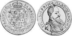 1 Thaler Principality of Transylvania (1571-1711) Silver 