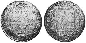 1 Thaler Principality of Transylvania (1571-1711) Silver 