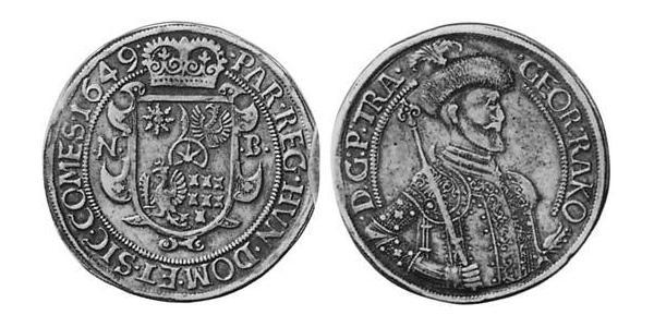 1 Thaler Principality of Transylvania (1571-1711) Silver 