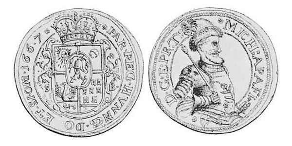 1 Thaler Principality of Transylvania (1571-1711) Silver 