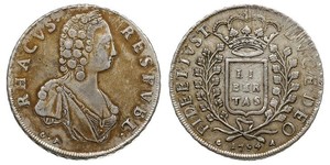 1 Thaler Ragusa Silver 