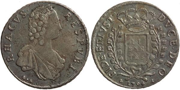 1 Thaler Ragusa Silver 