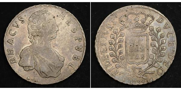 1 Thaler Ragusa Silver 