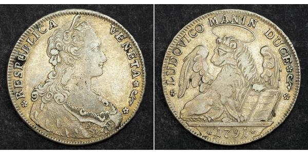 1 Thaler Republic of Venice (697—1797) / Italian city-states Silver 