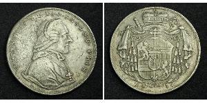 1 Thaler Salzburg Silver Count Hieronymus von Colloredo (1732 - 1812)