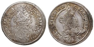 1 Thaler Salzburg Silver 